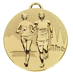 Gold Cross Conutry Running Medals