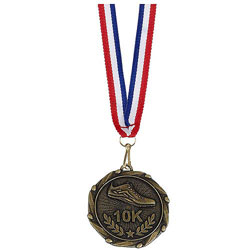 Antique gold 10K running medals