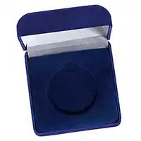 Blue Velvet 38mm Medal Case