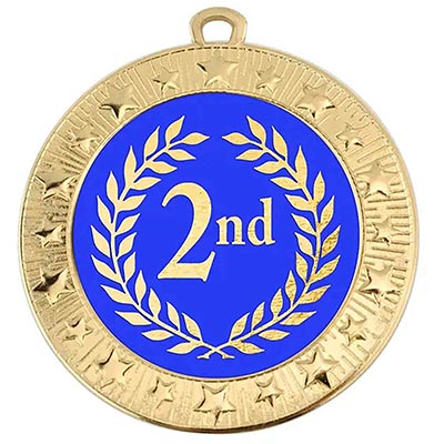 2nd Place Gold Medal 70mm