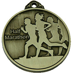 Half marathon running medals