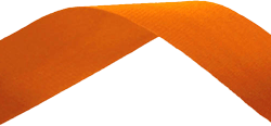 Orange medal ribbon