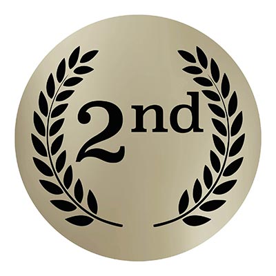 2nd Place Centre 25mm